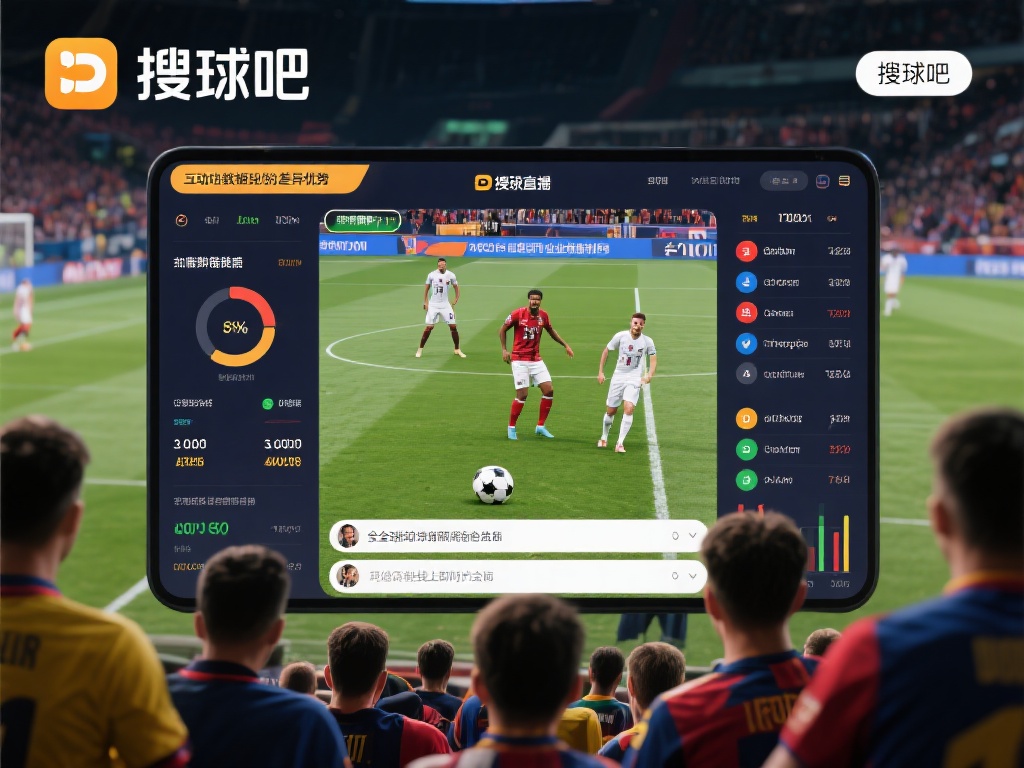 足球直播-足球比赛直播_英超直播_西甲直播_中超直播-搜球吧 相比传统直播,搜球吧通过互动功能和专业数