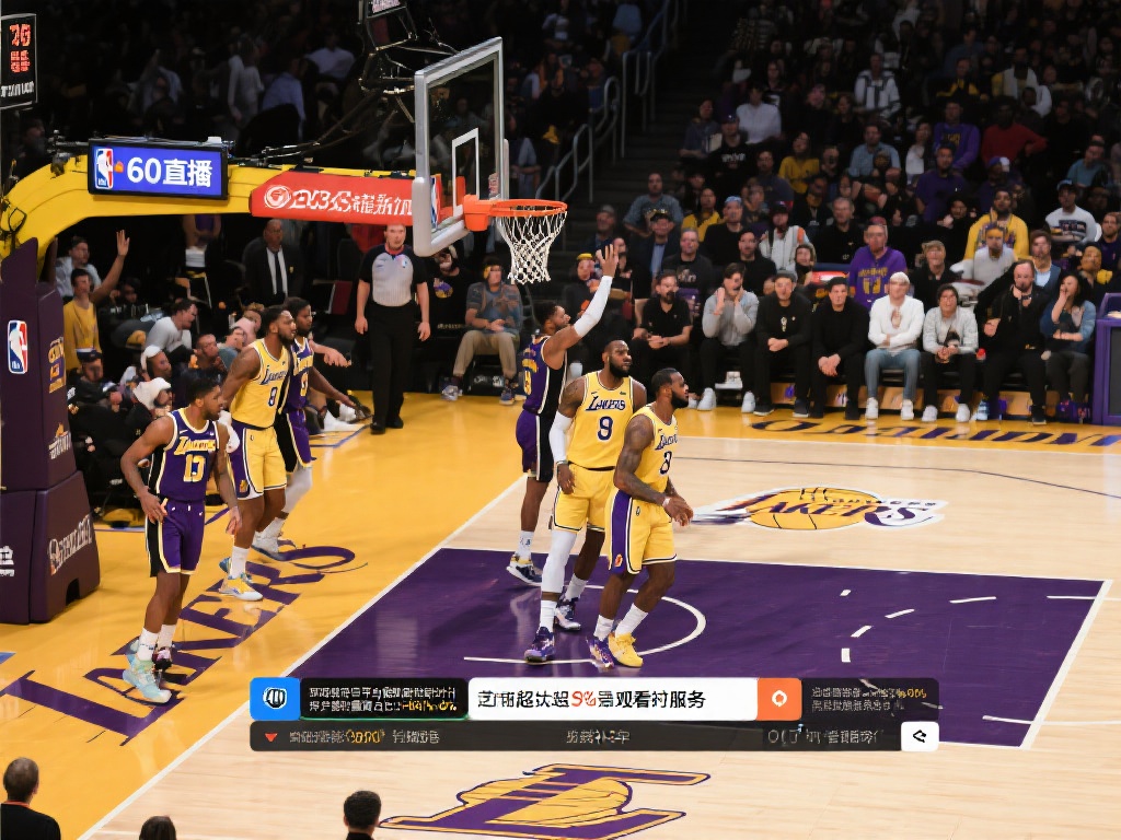 以2023赛季湖人队的一场比赛为例，当时